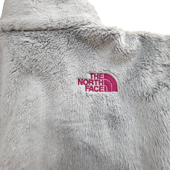 The North Face Gray Pink Trim Full Zip Jacket - Women's Small - Picture 6 of 12